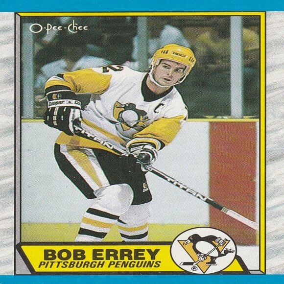 Bob Errey Pittsburgh Penguins NHL Hockey Card Collection  - 5 Card Set - Picture 2 of 6